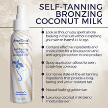 Self Tanning Bronzing Coconut Milk