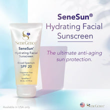 Senesun Hydrating Facial Sunscreen SPF 20