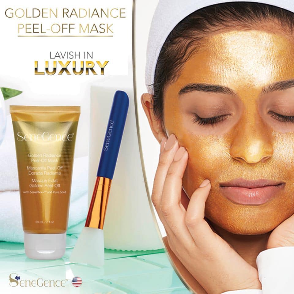 Golden Radiance Mask – Stay Rad