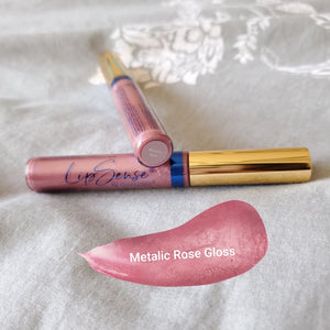 Metallic Rose Gloss